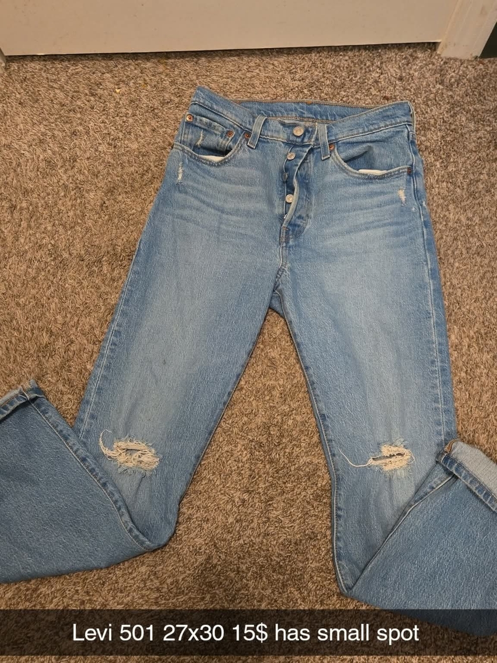 Levi's Women's Light Blue Straight Leg Jeans